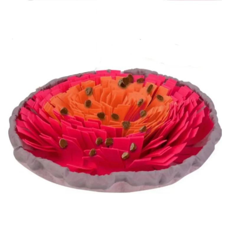 Washable Felt Pet Sniffing Pad For Foldable Dog Slow Feeding