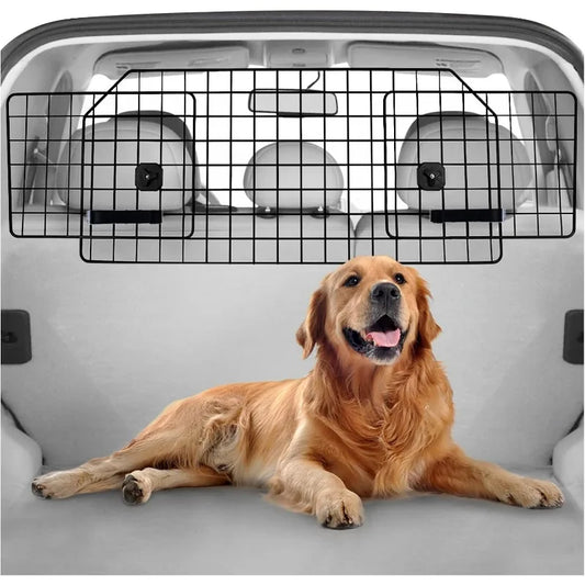 Universal Fit Dog Car Barrier For SUVs HeavyDuty Wire Mesh