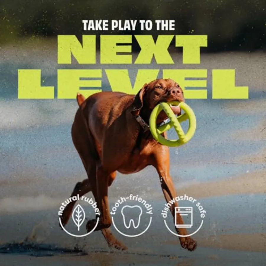 Durable Dog Chew Toy For Aggressive Chewers Real Bacon