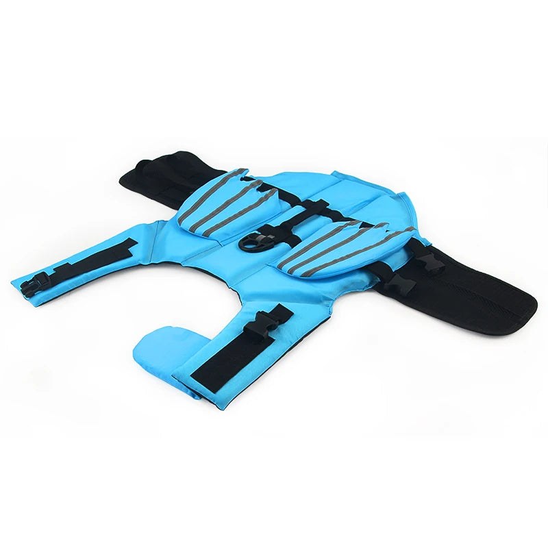 Summer Dog Life Jacket Reflective Wing Vest For Swimming