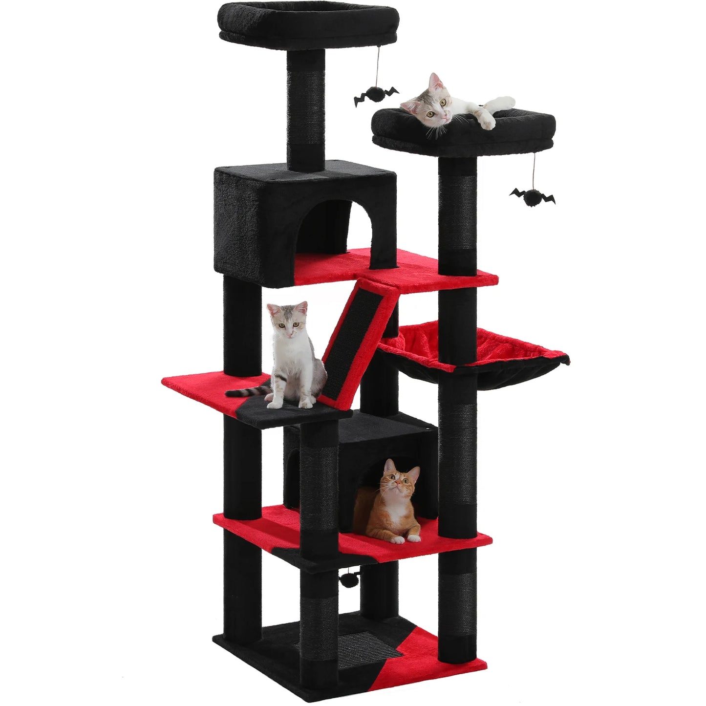 Pawz Road Large Multi Level Plush Cat Tree Tower