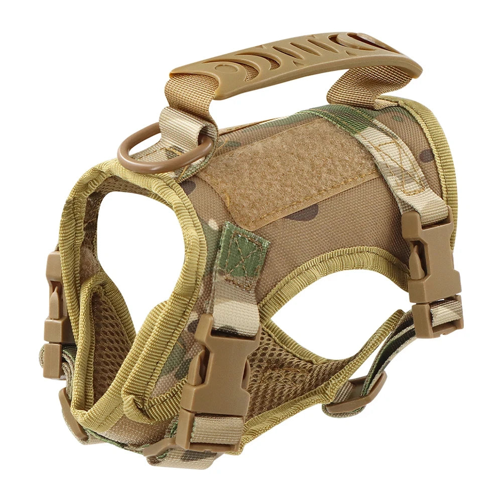 Durable Nylon Tactical Military Dog Harness Vest