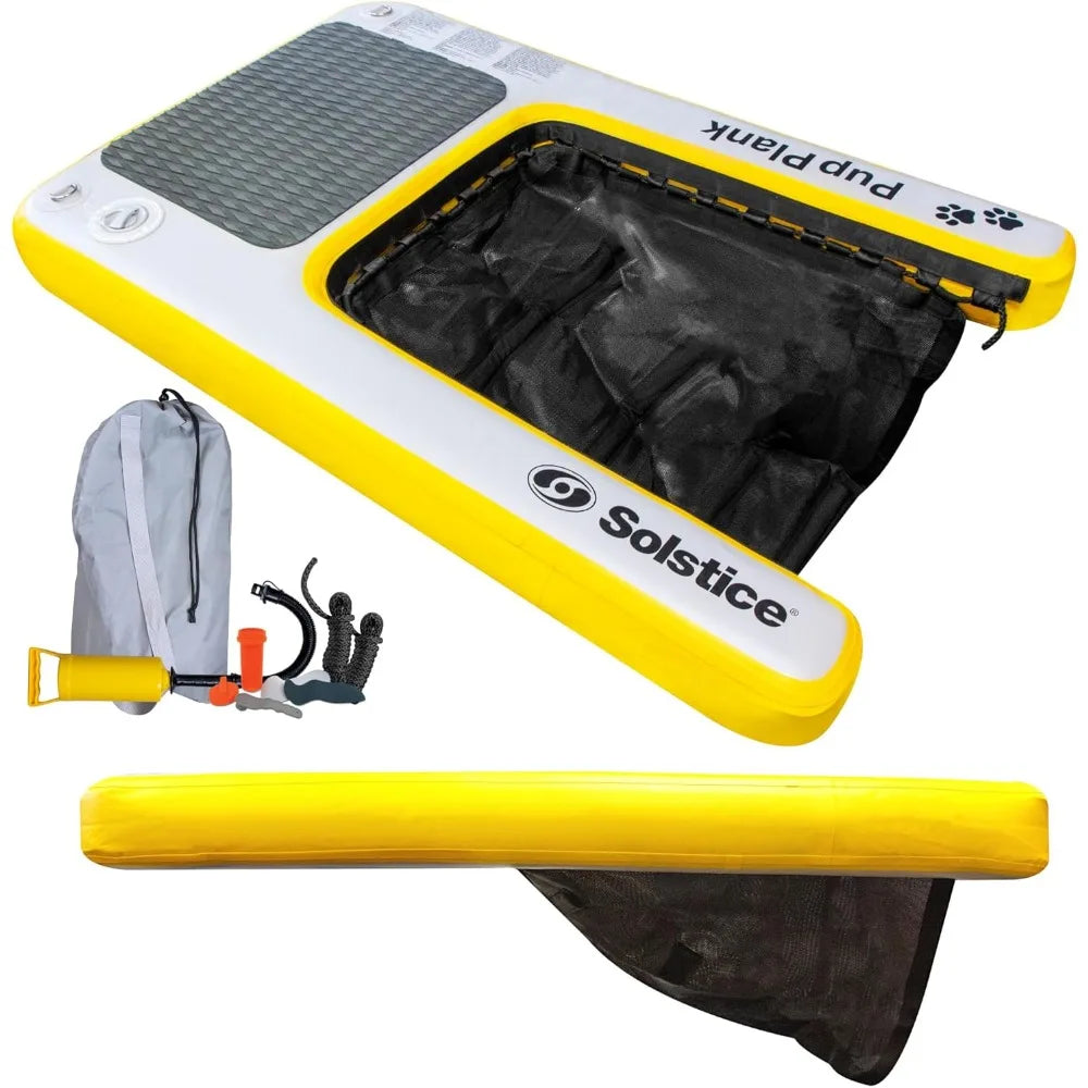 Solstice Inflatable Pup Plank Dog Water Ramp For Boats