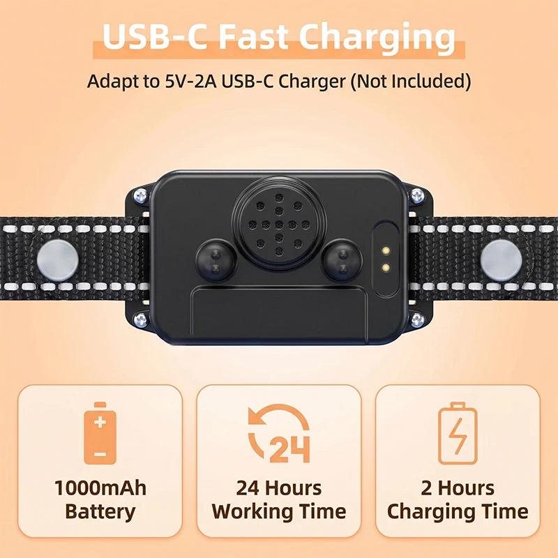 Wireless Dog Training Collar Waterproof Fence With Rechargeable Battery