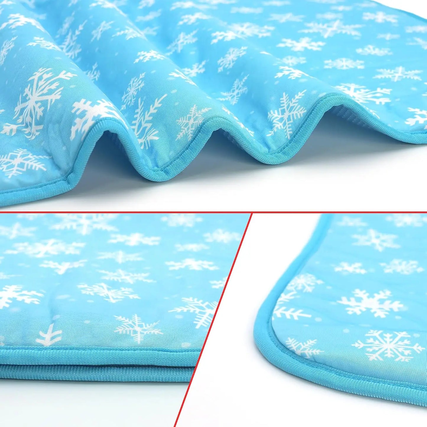 Summer Pet Cooling Mat Snowflake Cushion