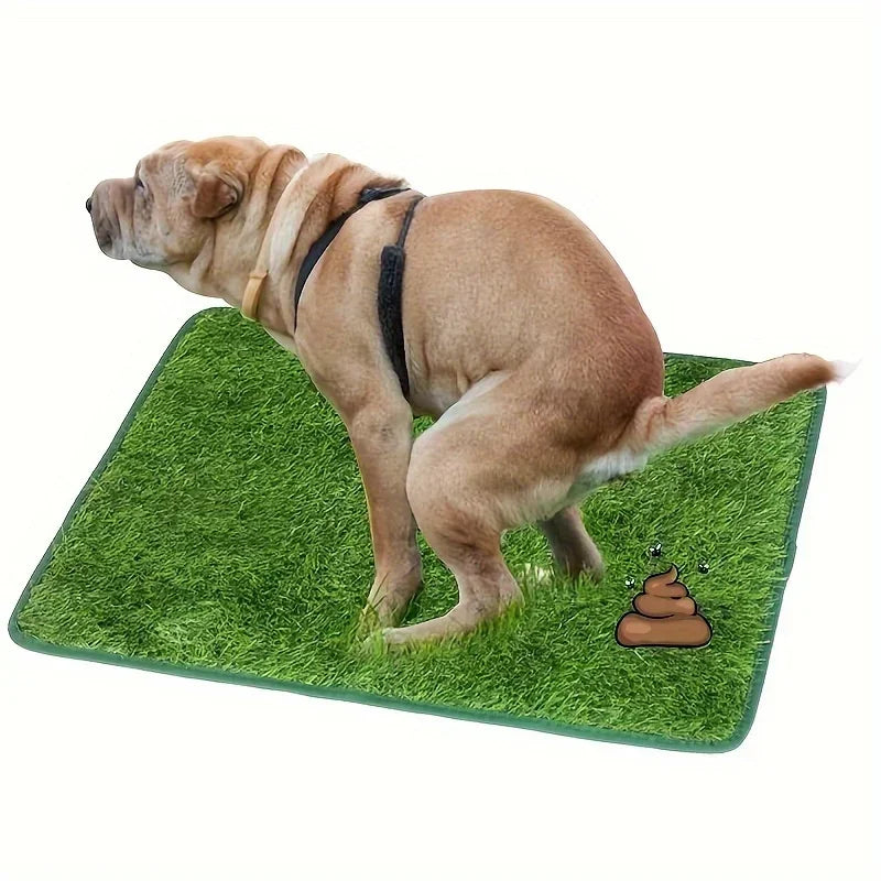 Ultimate Washable Dog Grass Mat With Non Slip Backing