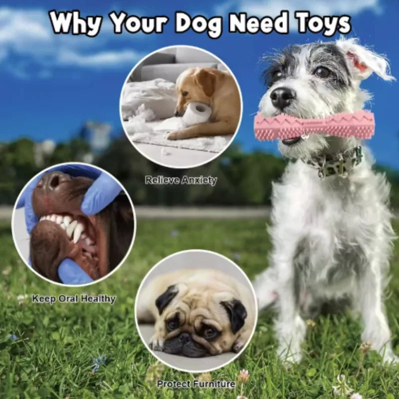 Bite Resistant Nylon Dog Teething Chew Toy Stick