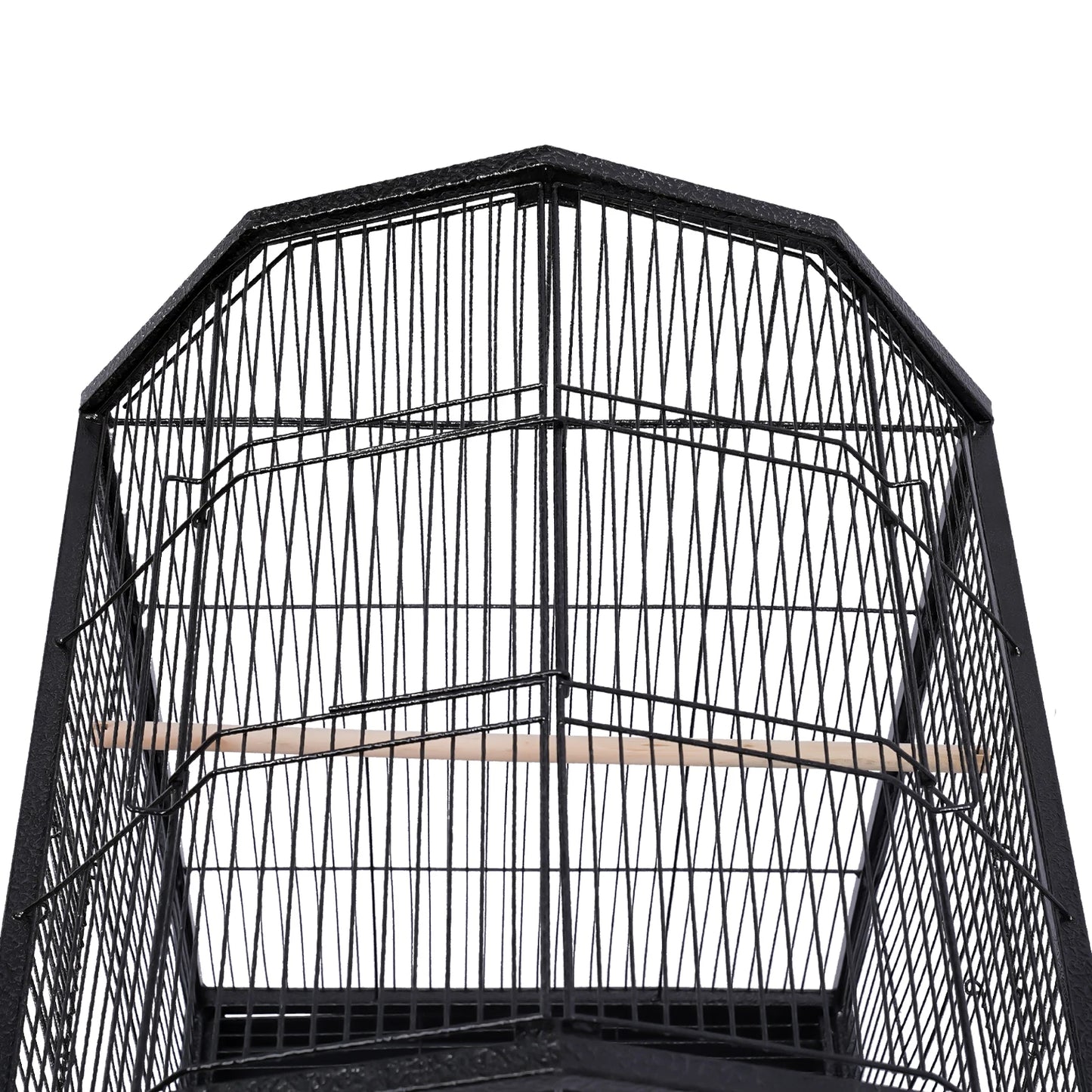 Large Metal Bird Flight Cage With Rolling Stand And Anti Escape Door