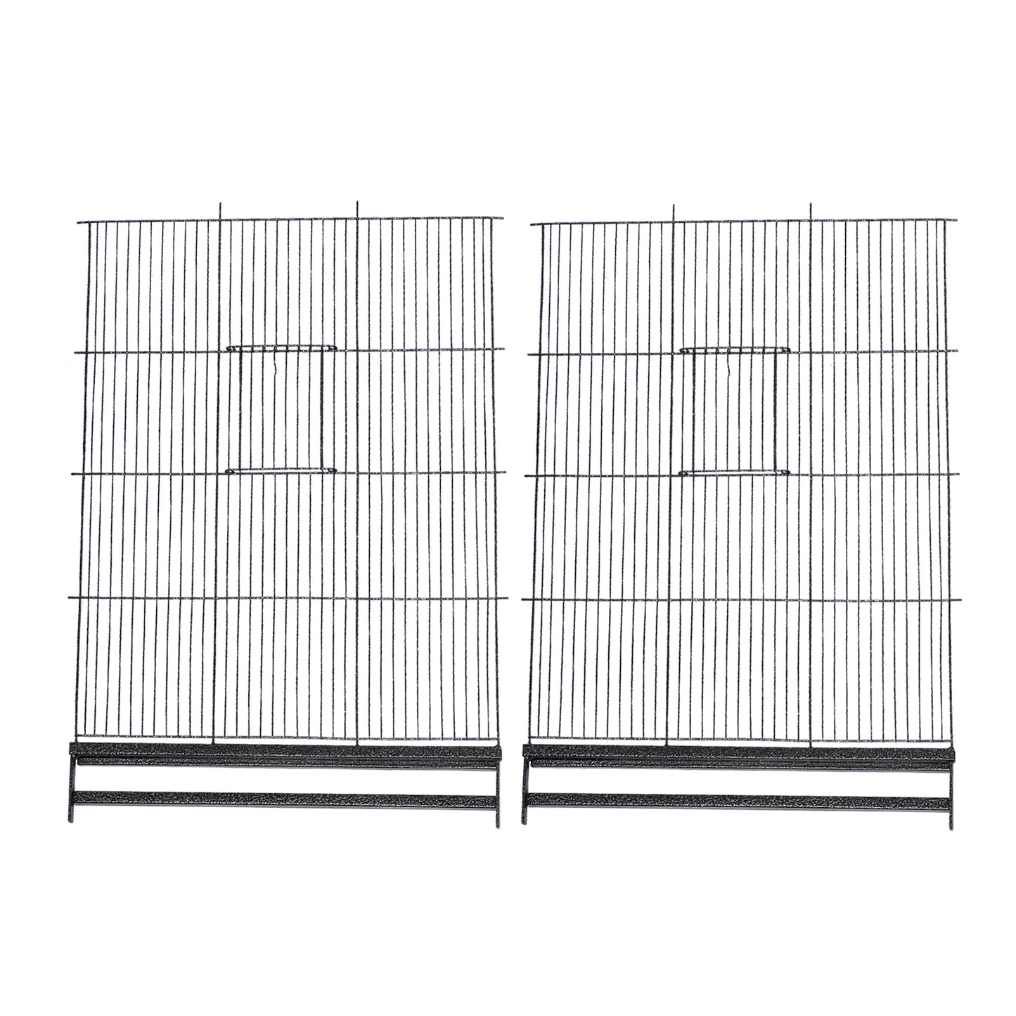 Large Metal Bird Flight Cage With Rolling Stand And Anti Escape Door