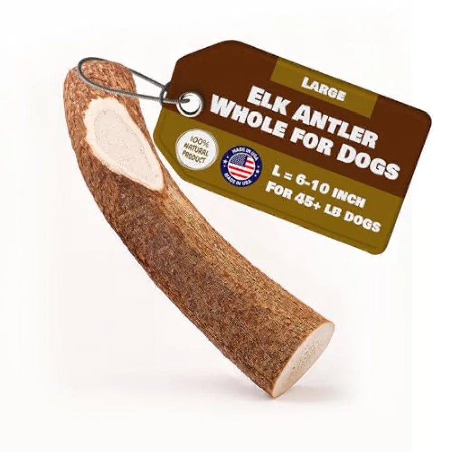 YAO HUI HUANG Elk Antler Chews Aggressive Chewers Natural