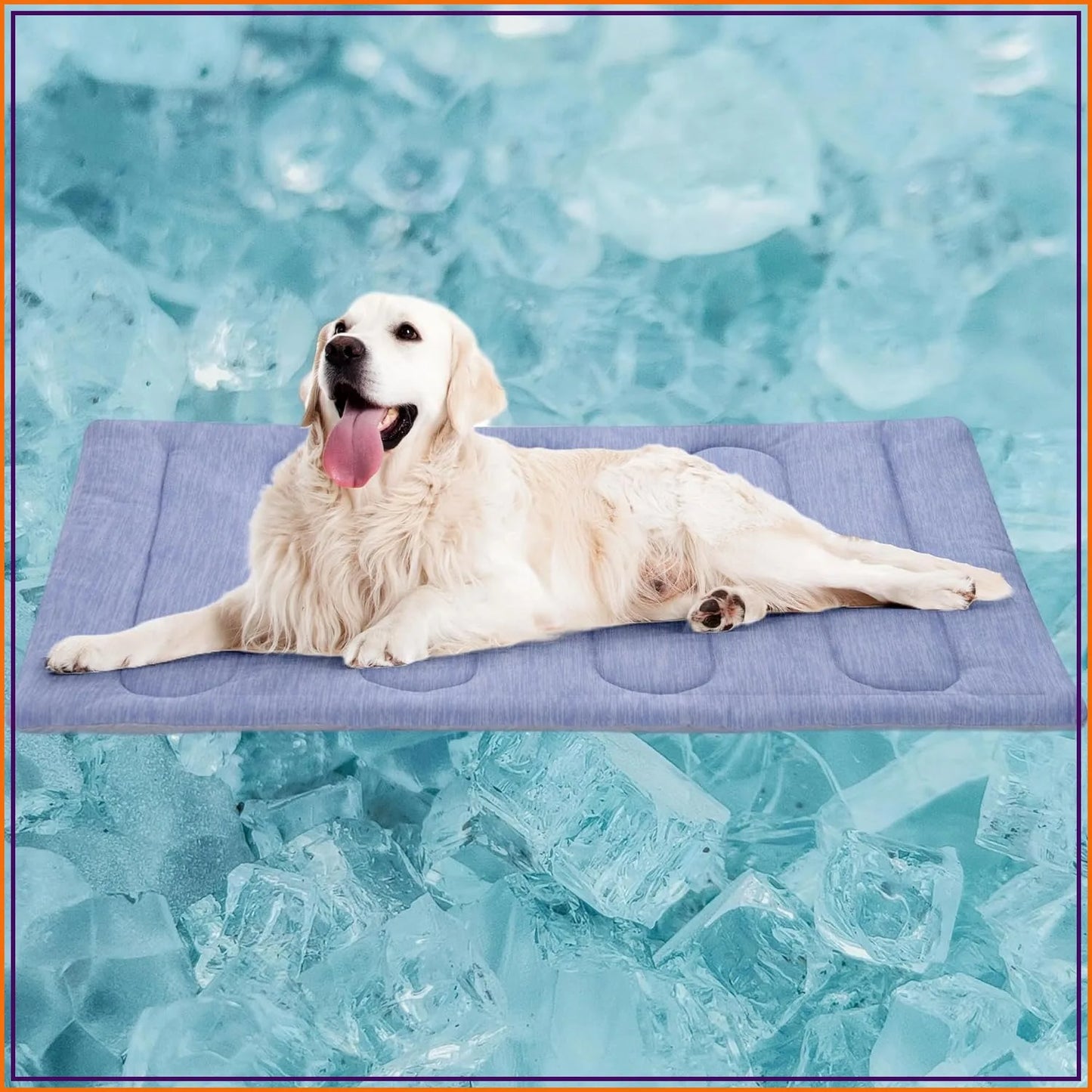 Portable Double Sided Waterproof Cooling Dog Mat