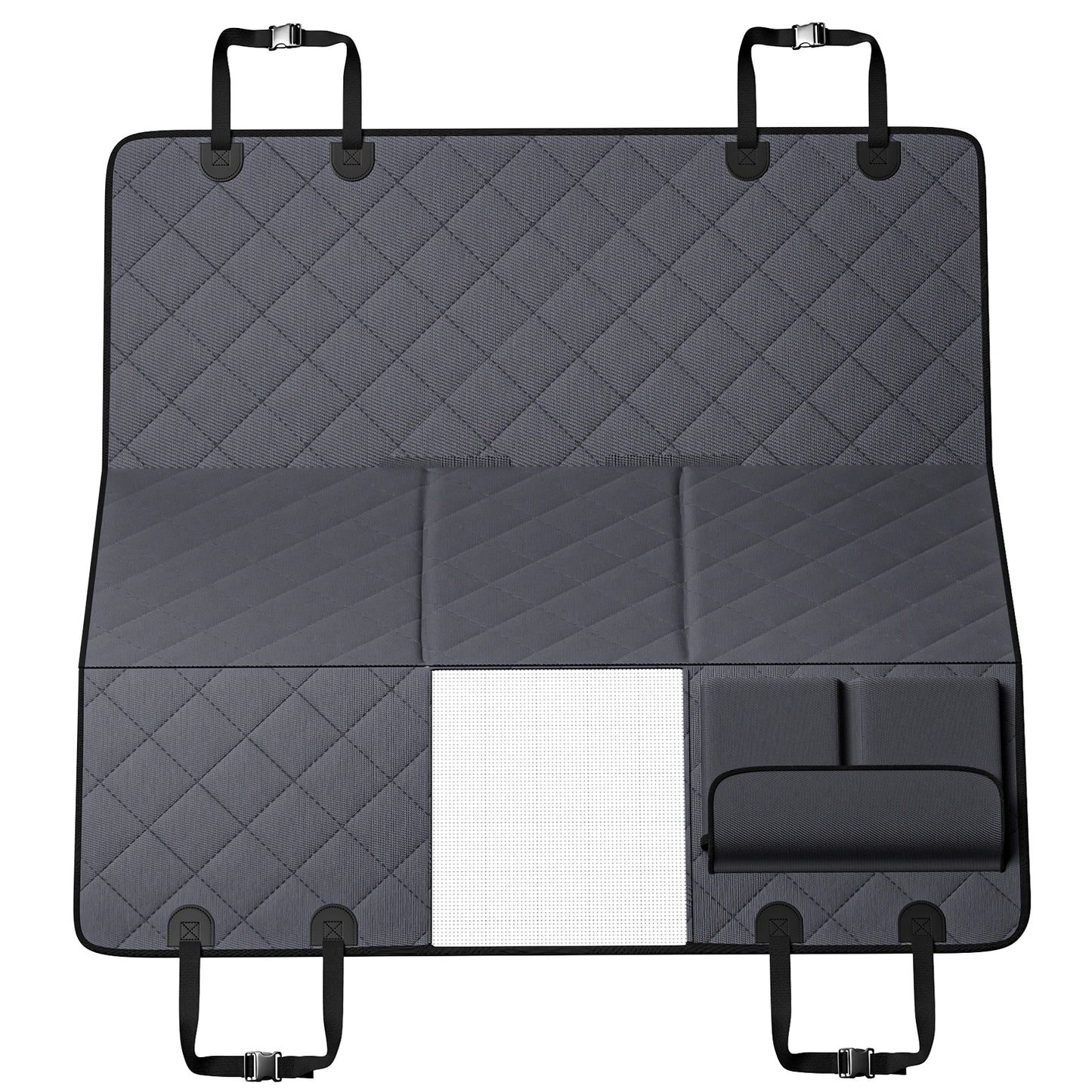 SucceBuy Waterproof Dog Hammock Back Seat Extender For Car