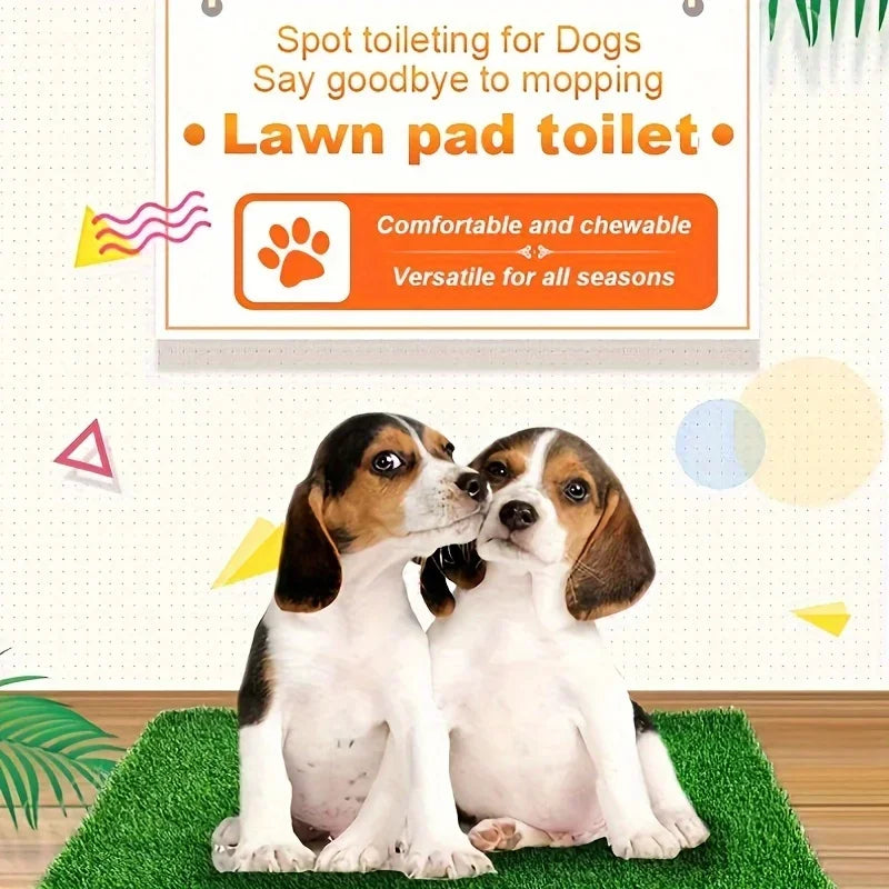 Ultimate Washable Dog Grass Mat With Non Slip Backing