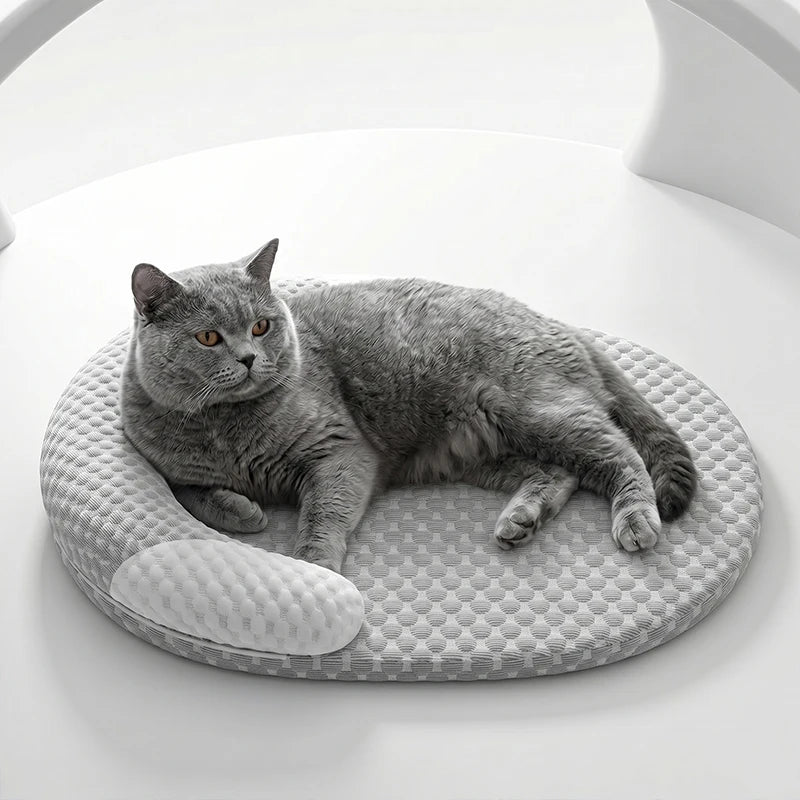 Summer Ice Silk Cooling Pet Mat for Dogs and Cats Indoors