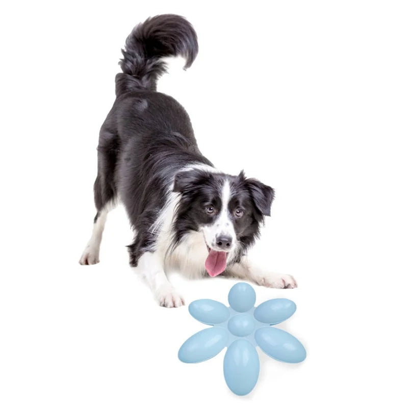Durable Petal Shaped 6-In-1 Feeding Bowl for Dogs and Cats