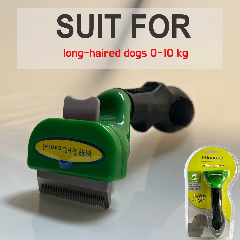Funamei Pet Deshedding Brush For Dogs And Cats