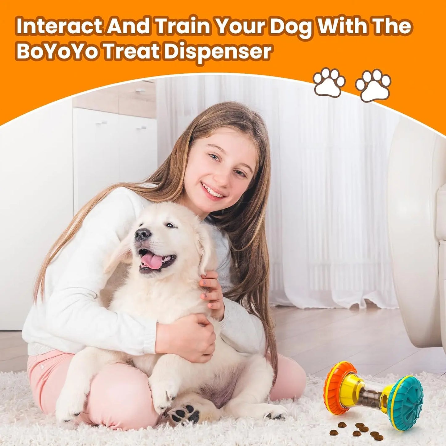 Interactive Dog Puzzle Toy For Boredom Relief And Treat Dispensing