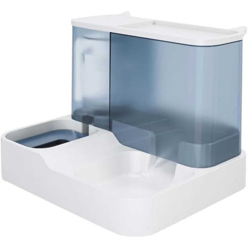 Ceramic Dual Storage Automatic Indoor Pet Water And Food Bowl