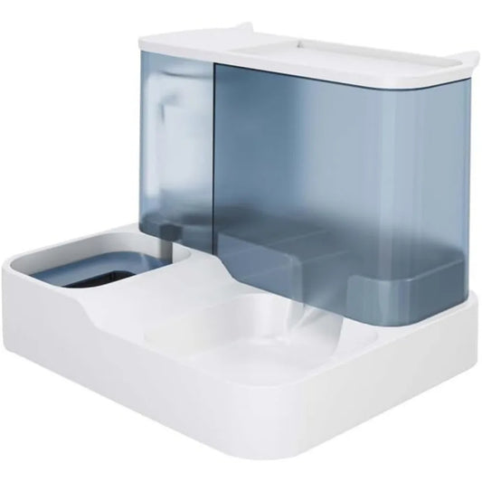 Ceramic Dual Storage Automatic Indoor Pet Water And Food Bowl