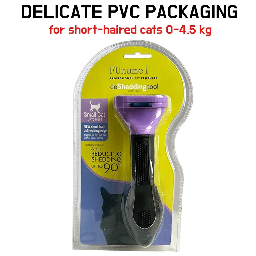 Funamei Pet Deshedding Brush For Dogs And Cats
