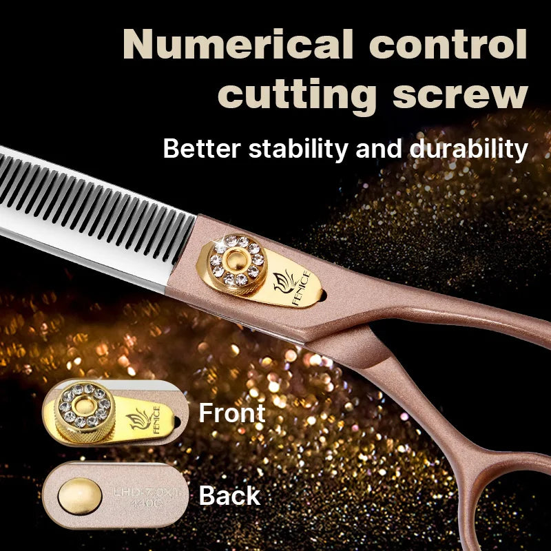 Fenice JP440C Thinning Scissors 35 Percent Pet Grooming Shears