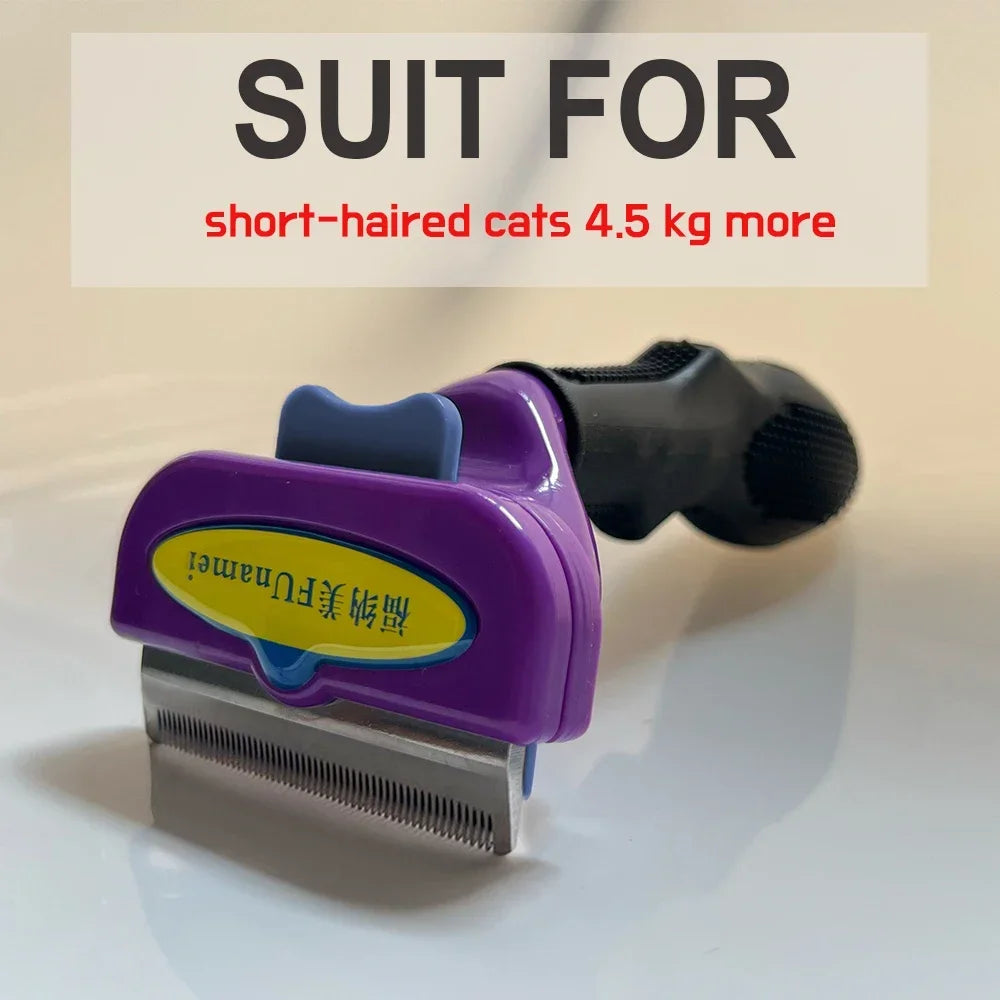 Funamei Pet Deshedding Brush For Dogs And Cats