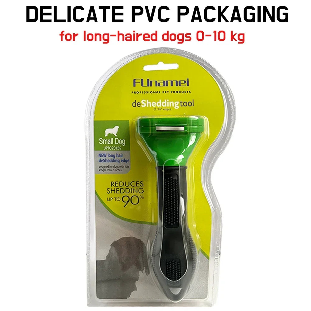 Funamei Pet Deshedding Brush For Dogs And Cats