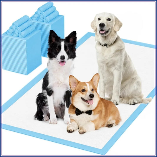 Dog Pee Pads 40 Count Super Absorbent Leak Proof Potty Pads