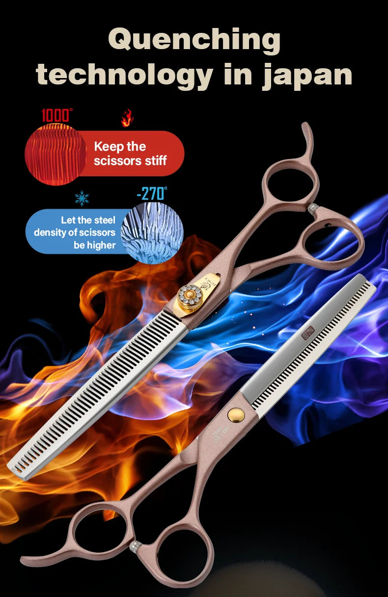 Fenice JP440C Thinning Scissors 35 Percent Pet Grooming Shears