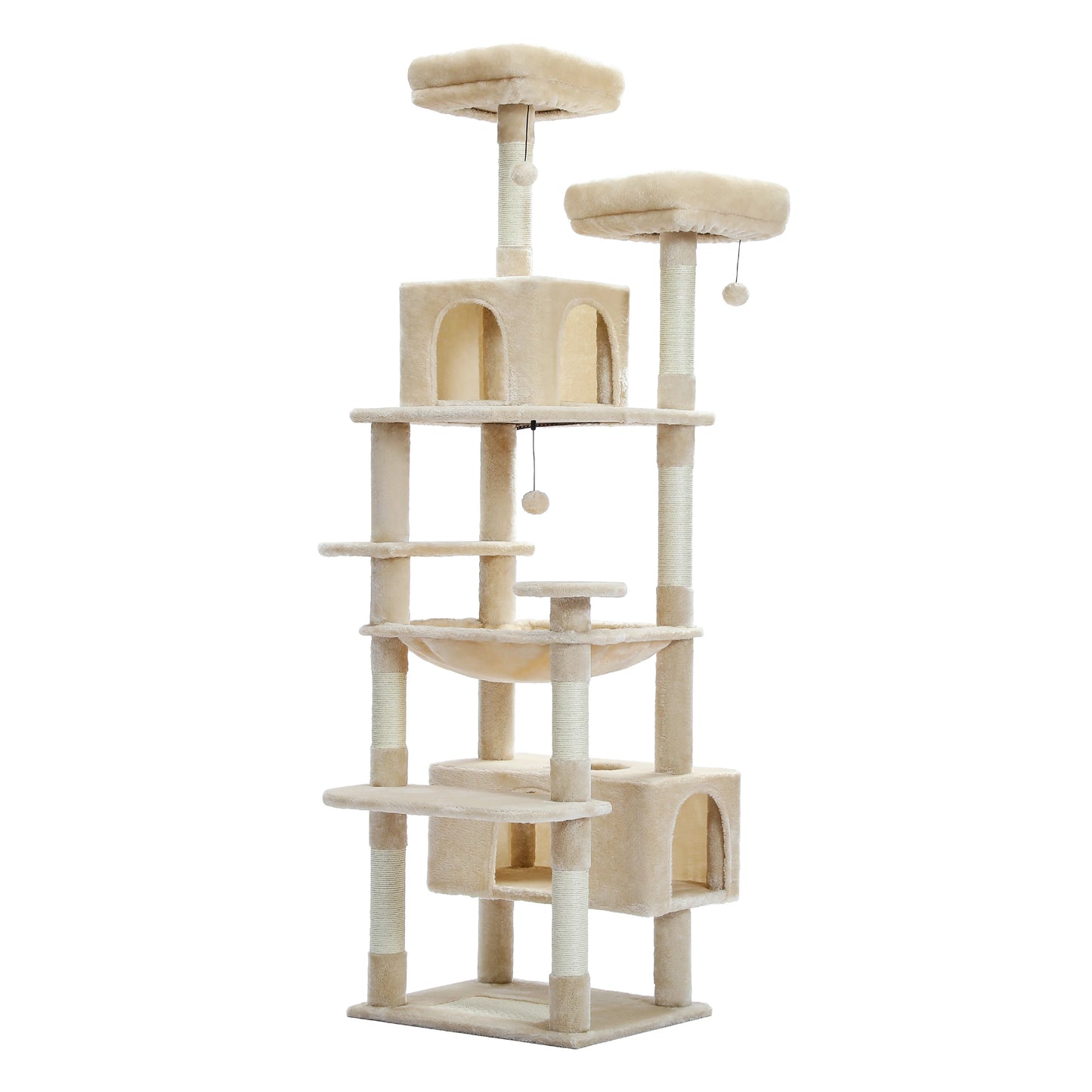 Pawz Road Large Multi Level Plush Cat Tree Tower