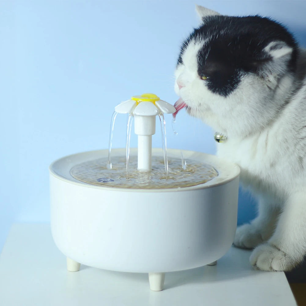 APWIKOGER Automatic Cat Water Fountain Dispenser USB Filter Mute