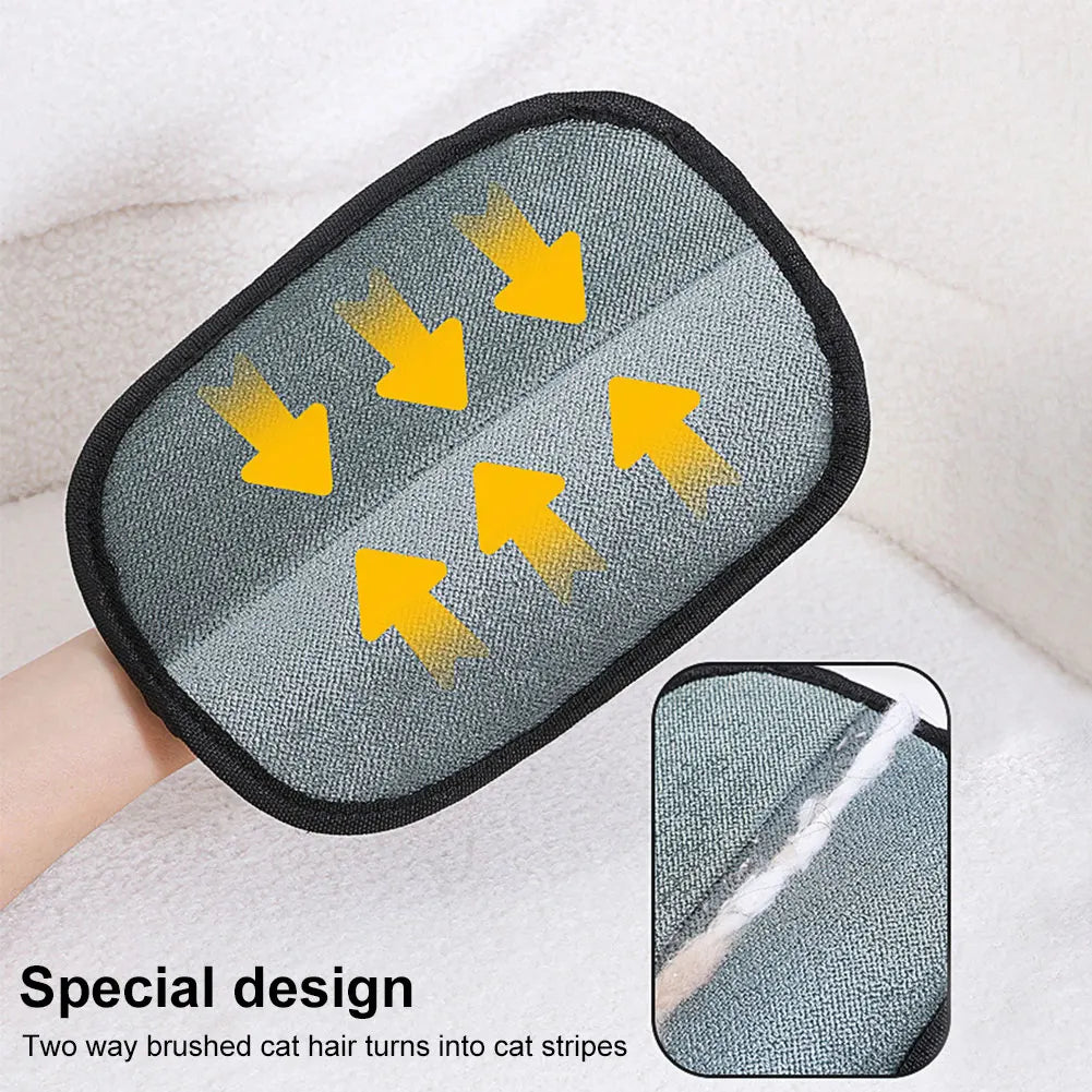 APWIKOGER Deshedding Glove Pet Hair Remover Dog Cat Rabbit