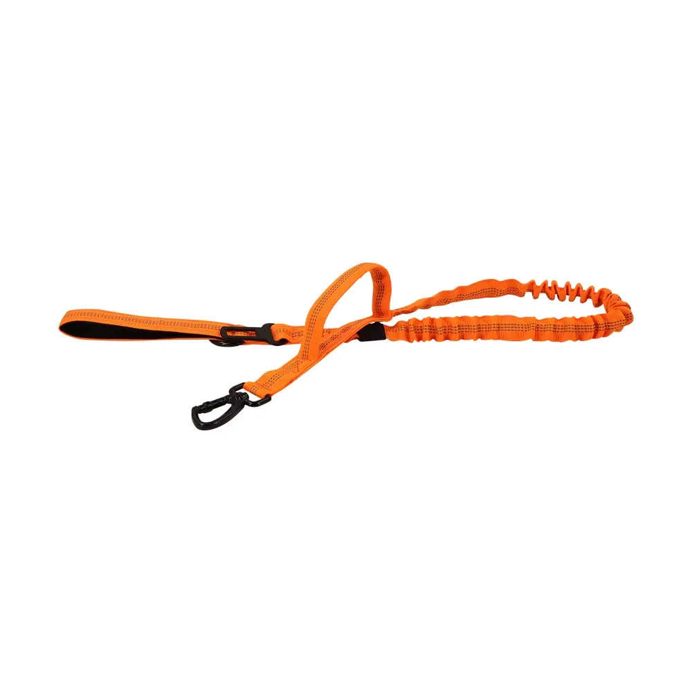 Nylon Adjustable Military Dog Leash With 2 Handles